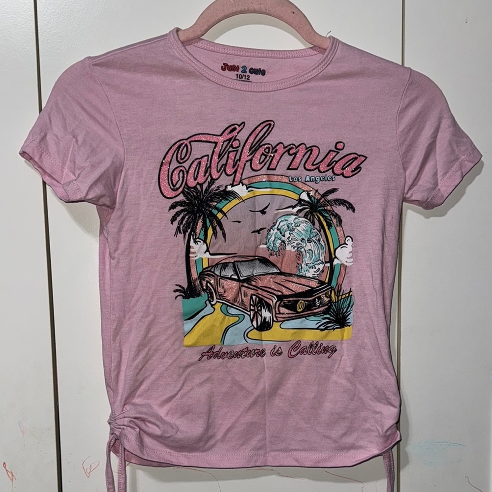 💥10 items for $10💥Pink California Graphic T-Shirt